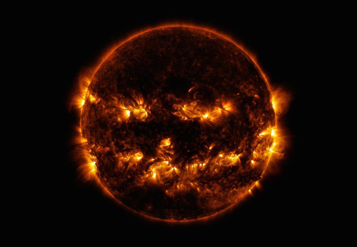 BBC Sky at Night Magazine Highlights Eerie Space Images for Halloween