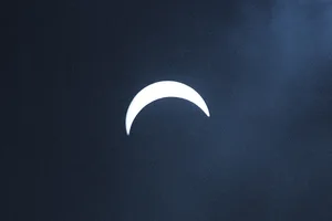 Partial solar eclipse over Quaregnon, Hainaut, Wallonia, Belgium on March 20, 2015. Credit: Samere Fahim Photography / Getty Images Partial solar eclipse over Quaregnon, Hainaut, Wallonia, Belgium on March 20, 2015. Credit: Samere Fahim Photography / Getty Images
