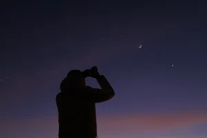 Observing planet and moon. Credit: m-gucci / Getty Images Observing planet and moon. Credit: m-gucci / Getty Images