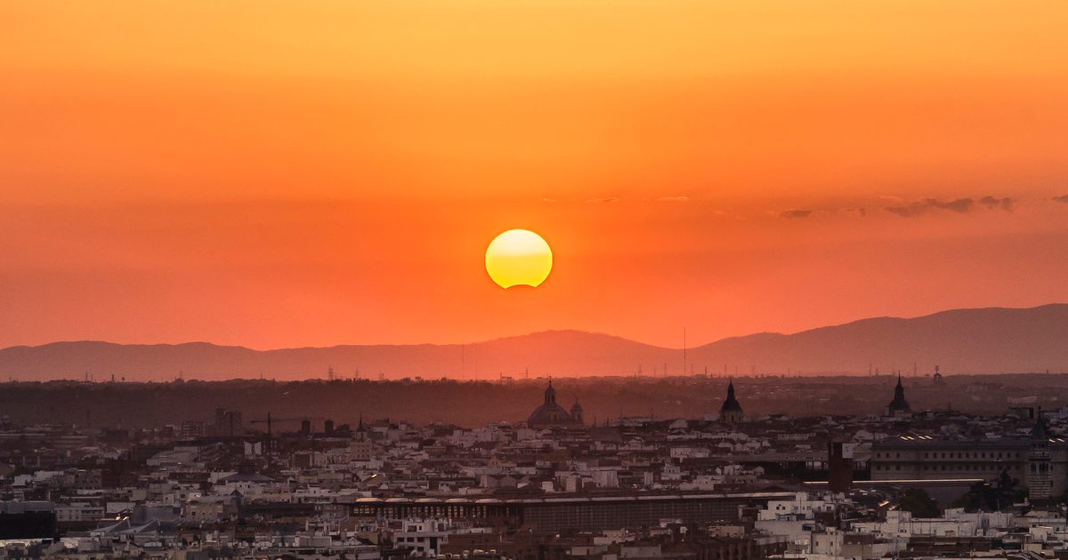 Six solar eclipses for Spain in just six years