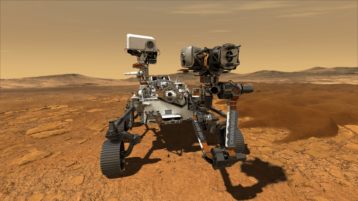 Photo: Skyatnightmagazine NASA Perseverance Rover Finds Extensive Organic Carbon in Ancient Mars Rocks