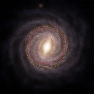 3i atlas vs sun Illustration showing the top view of our Milky Way and the estimated orbits of both our Sun (yellow) and the 3I/ATLAS comet (red). Credit: M. Hopkins/Ōtautahi-Oxford team. Base map: ESA/Gaia/DPAC, Stefan Payne-Wardenaar, CC-BY-SA 4.0.