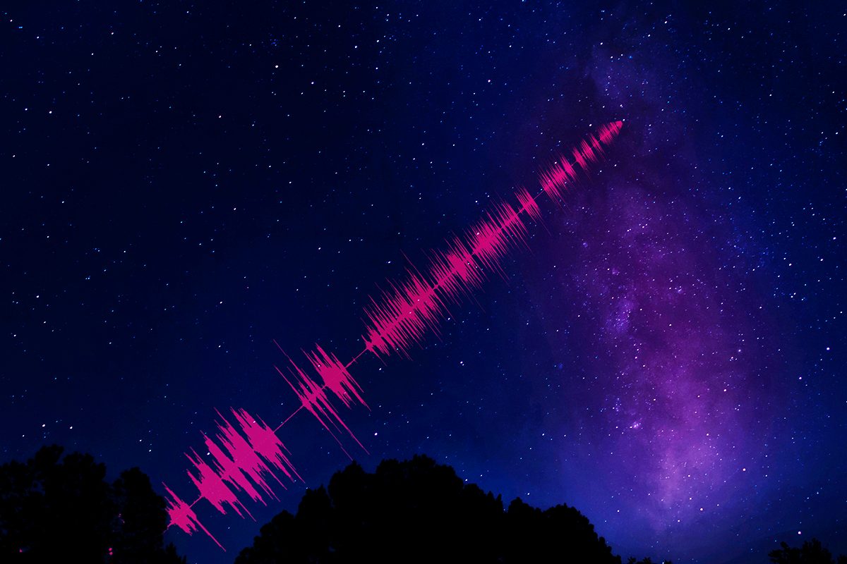 Signal from deep space. Credit: gsagi / Getty Images