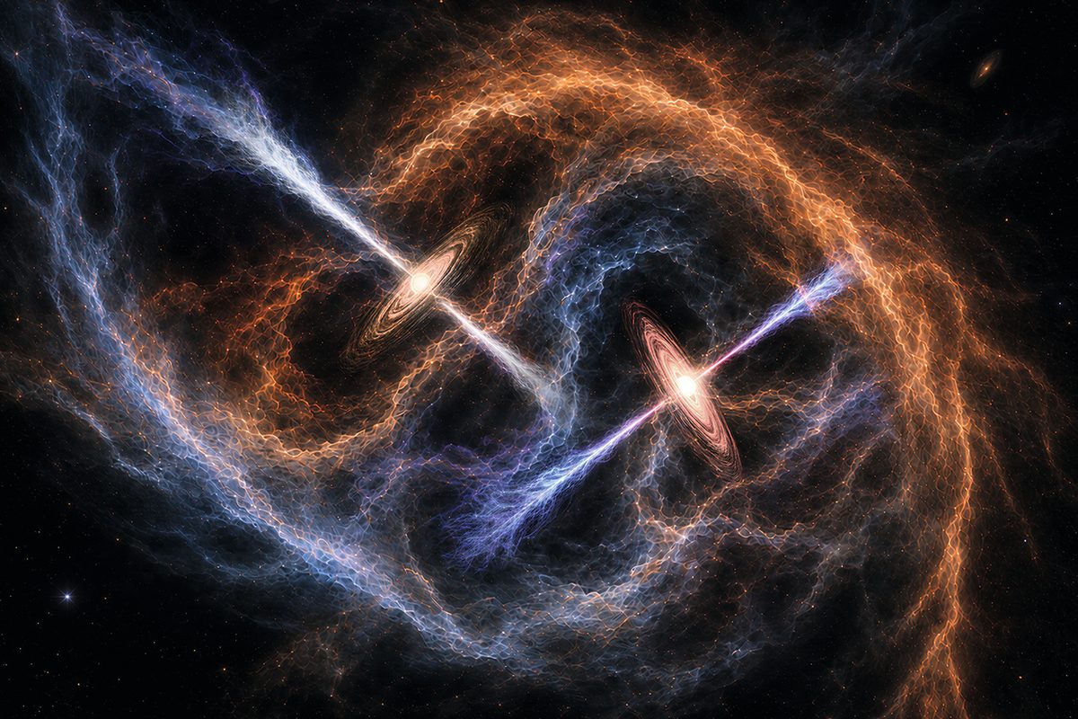ALMA is Watching a Massive Binary Star System Form
