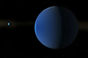 Artist’s impression showing Sun-like star TOI-791 and two giant planets, TOI-791 b and TOI-791 c, that are roughly the size of Jupiter but a much lower density. Credit: NASA / Daniel Rutter Artist's impression showing Sun-like star TOI-791 and two giant planets, TOI-791 b and TOI-791 c, that are roughly the size of Jupiter but a much lower density. Credit: NASA / Daniel Rutter