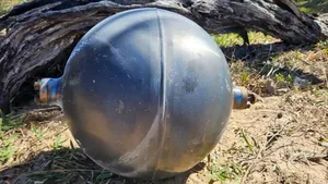 Strange space balls found on the beaches of north Queensland in July 2026 could be rocket debris. Credit: Queensland Fire Department Strange space balls found on the beaches of north Queensland in July 2026 could be rocket debris. Credit: Queensland Fire Department