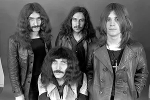 Black-Sabbath-1970 Black Sabbath pose for a portrait, 1970