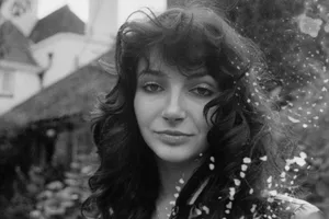 Kate Bush 1978 Kate Bush posed at her family home, 1978
