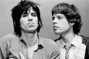 Rolling Stones Keith Richards and Mick Jagger, 1978 Rolling Stones Keith Richards and Mick Jagger, 1978