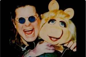 Ozzy Osbourne and Miss Piggy Ozzy Osbourne and Miss Piggy