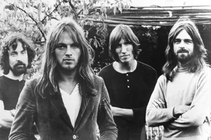 1973 prog rock albums – Dark Side of the Moon Pink Floyd 1973. L-R: Nick Mason, Dave Gilmour, Roger Waters, Rick Wright
