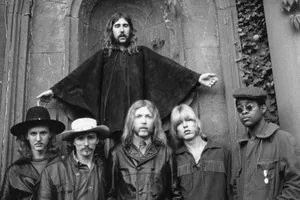 The Allman Brothers, American southern rock band, at Muscle Shoals, Alabama, 1969 The Allman Brothers, American southern rock band, at Muscle Shoals, Alabama, 1969