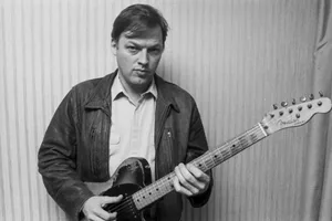 David Gilmour of Pink Floyd, circa 1980 David Gilmour of Pink Floyd, circa 1980