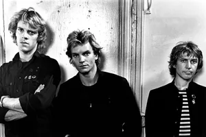 rock trios – The Police The Police, rock band, 1979. From left, Stewart Copeland, Sting, Andy Summers