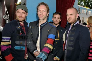 Coldplay, pop band, 2008 Coldplay, pop band, 2008