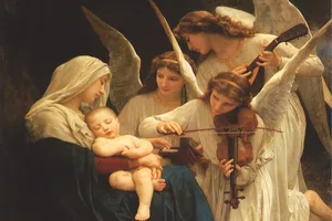 Lullabies The Song of the Angels by Adolphe-William Bouguereau, 1881 © Getty