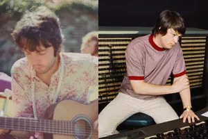 Paul McCartney of The Beatles and Brian Wilson of The Beach Boys Paul McCartney of The Beatles and Brian Wilson of The Beach Boys