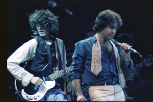 Jimmy Page and Paul Rodgers of The Firm Jimmy Page and Paul Rodgers of The Firm