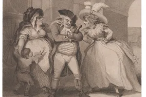 Polygamy Polygamy, August 1, 1787. Artist Edward Williams. (Photo by Heritage Images/Getty Images)
