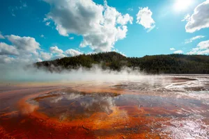 Yellowstone Hot Spring Yellowstone hot spring