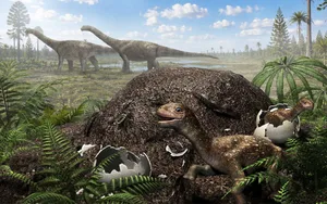 Titanosaur reconstruction Titanosaur reconstruction