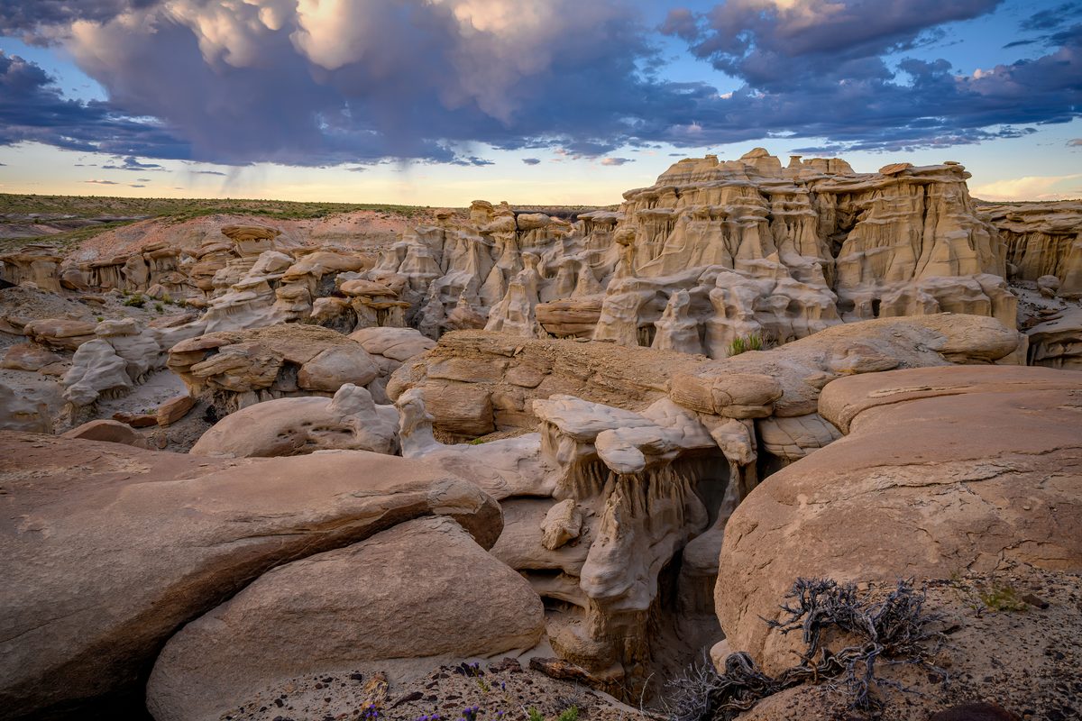 It's over 75 million years old and like something out of a fantasy video game with outlandish giant mushrooms, fairy chimneys and an alien throne.