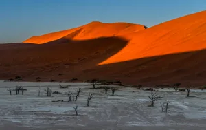 Sunrise over Deadvlei, Namibia JOY PAN/Getty Images