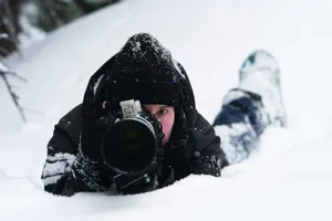 Deena Sveinsson In the Field