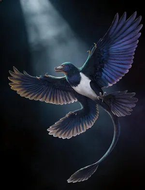 Norellraptor barsboldi Reconstruction image of Norellraptor barsboldi