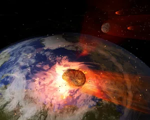 Asteroid Impact Aunt_Spray/Getty Images