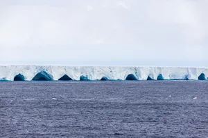 Iceberg A23a Iceberg A23a drifting in the southern ocean having broken free from the Larsen Ice Shelf.