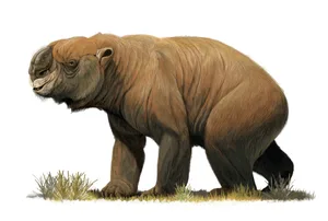 The largest known marsupial, Diprotodon optatum, from the Pleistocene of Australia. The largest known marsupial, Diprotodon optatum, from the Pleistocene of Australia.