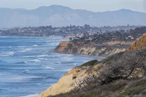 Torrey Pines California coastline near San Diego