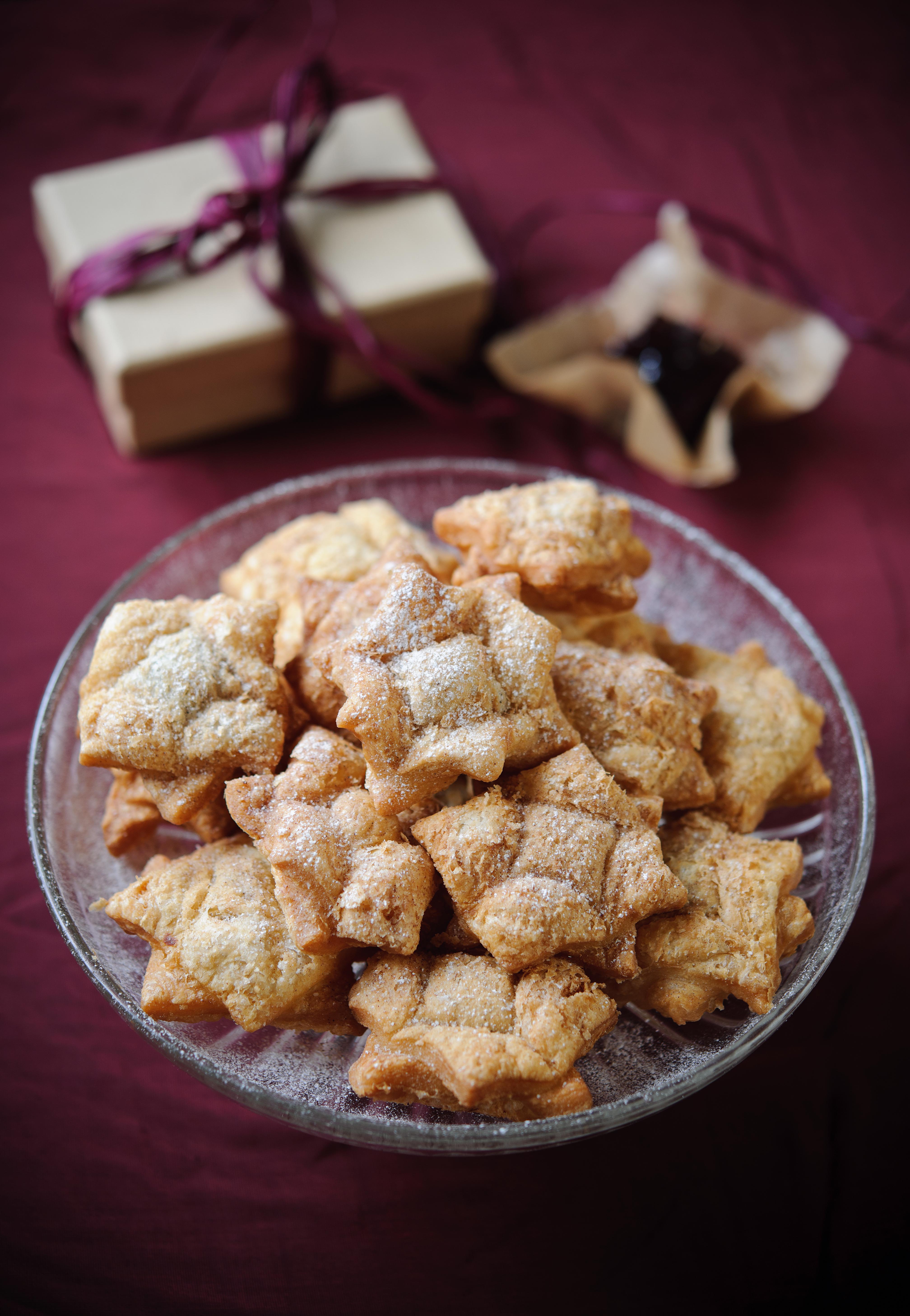 Damson pastries for Christmas