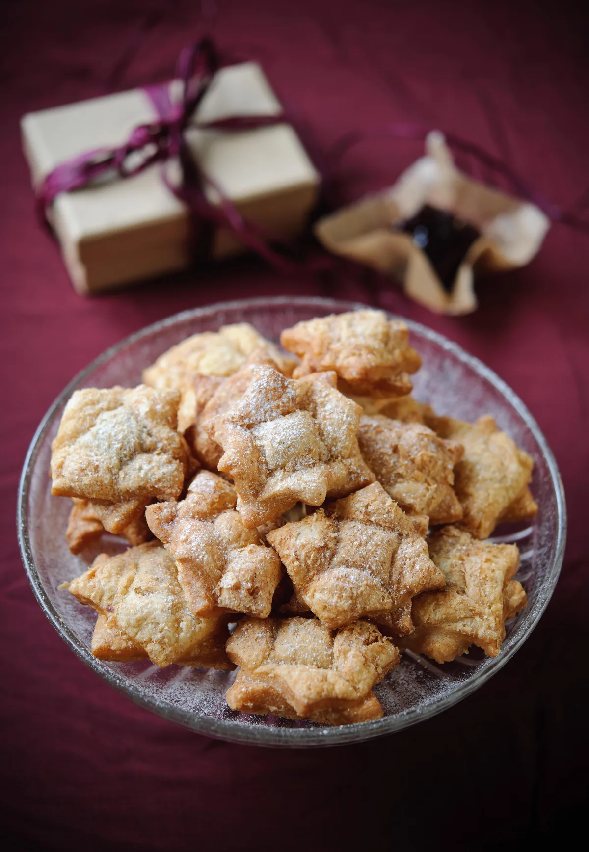 Damson pastries for Christmas
