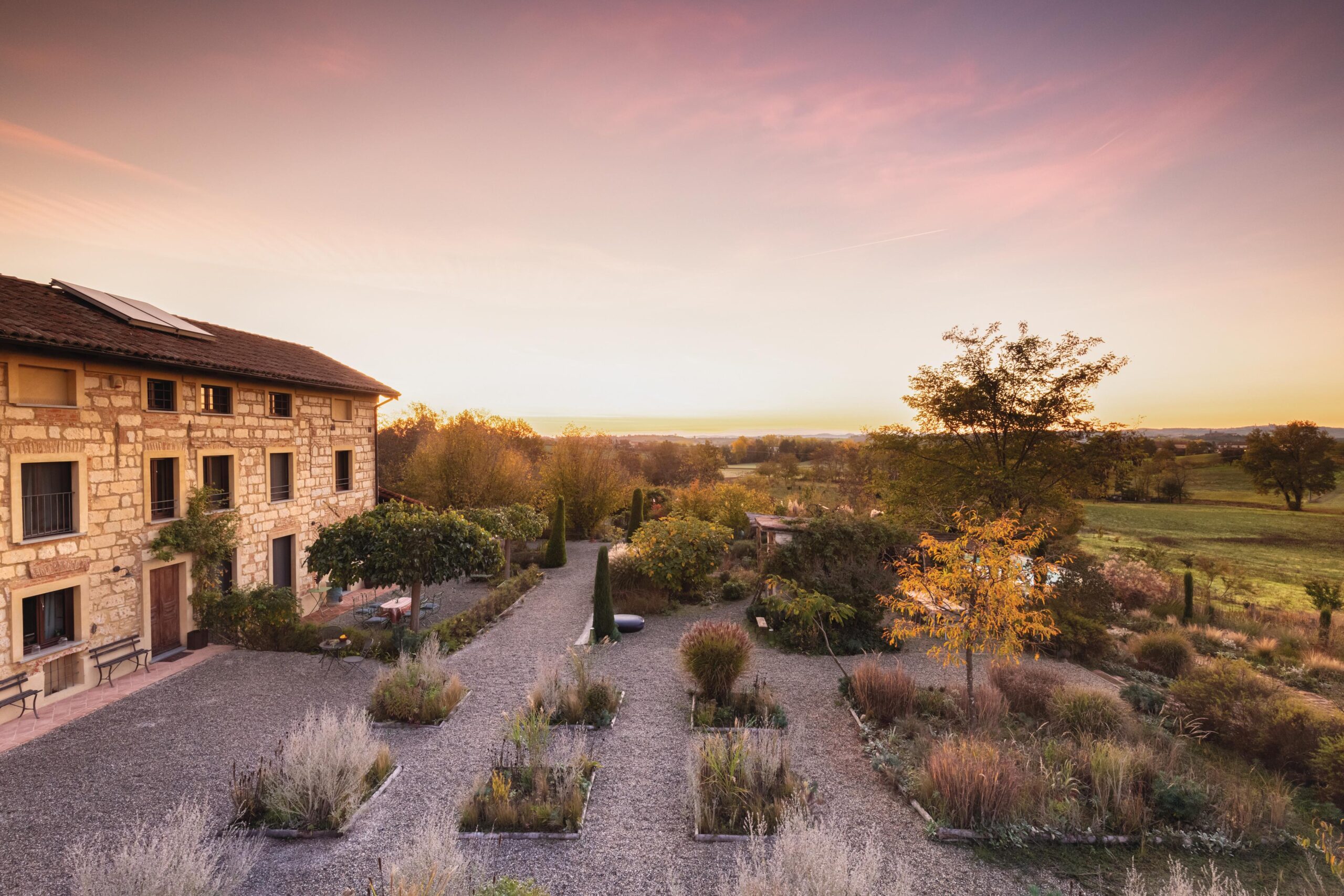 Cascina Monferrato, private country garden of designer Cristina Mazzucchelli. © Richard Bloom