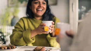 Feature image – enjoying tea