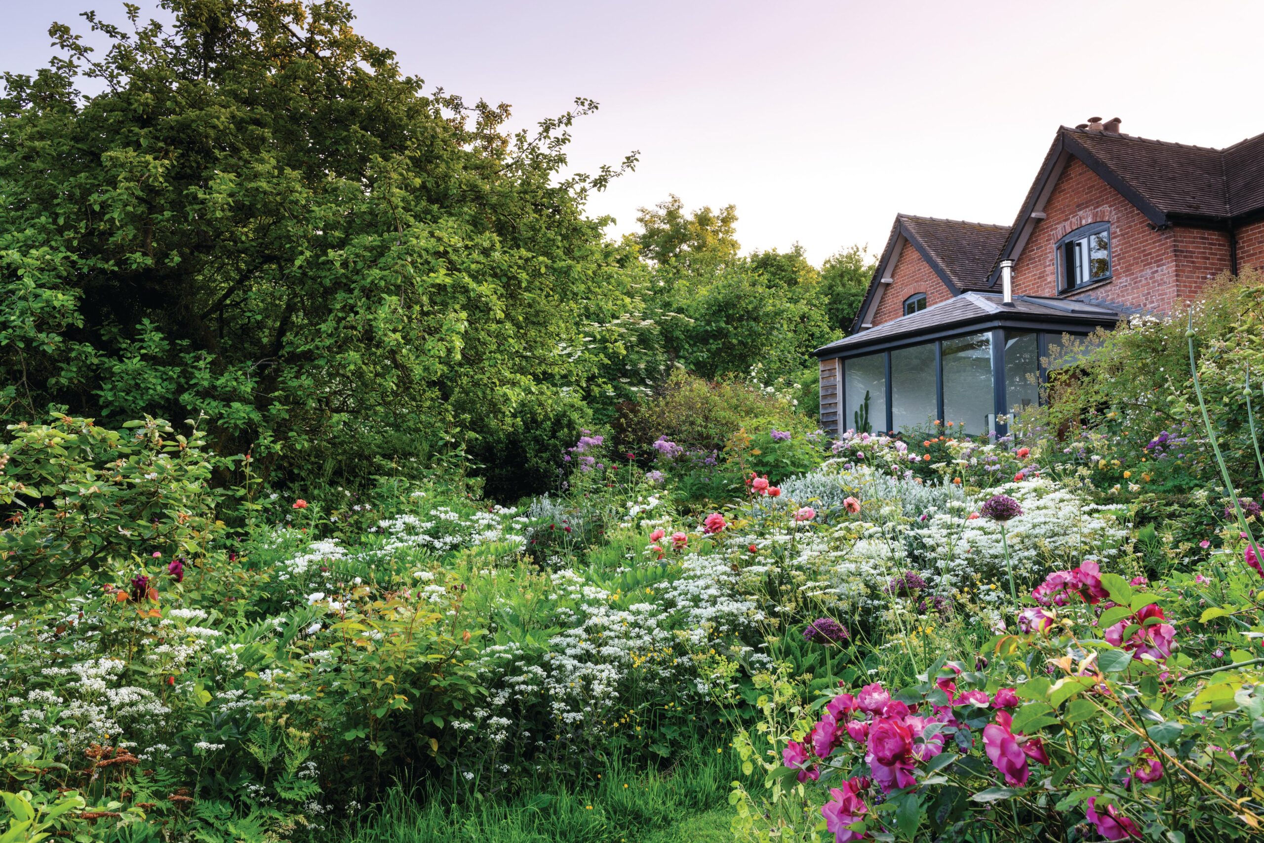 Rosarian Michael Marriott and TV producer Rosie Irving's garden