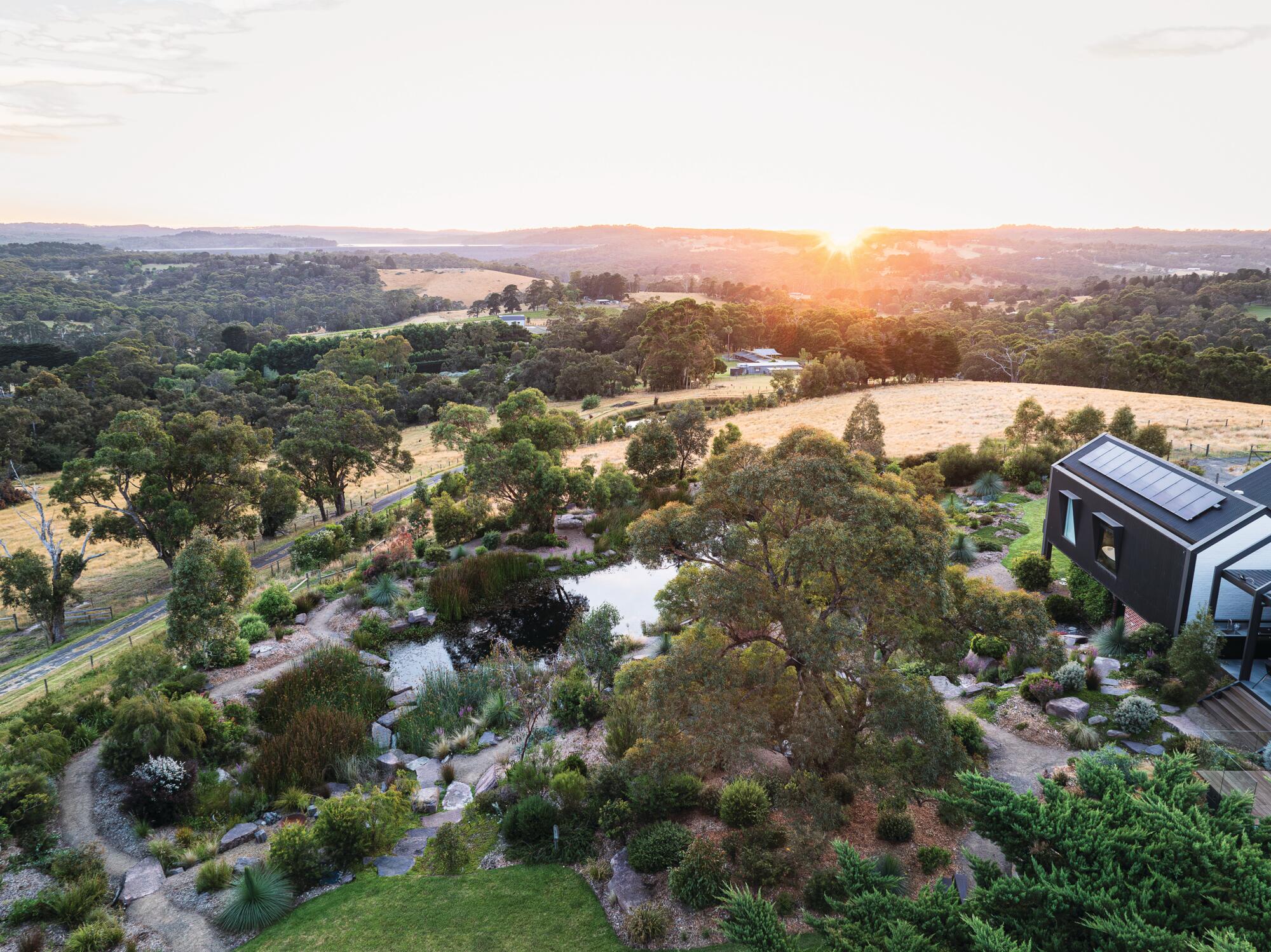 Phillip Johnson garden in Narre Warren East, Australia