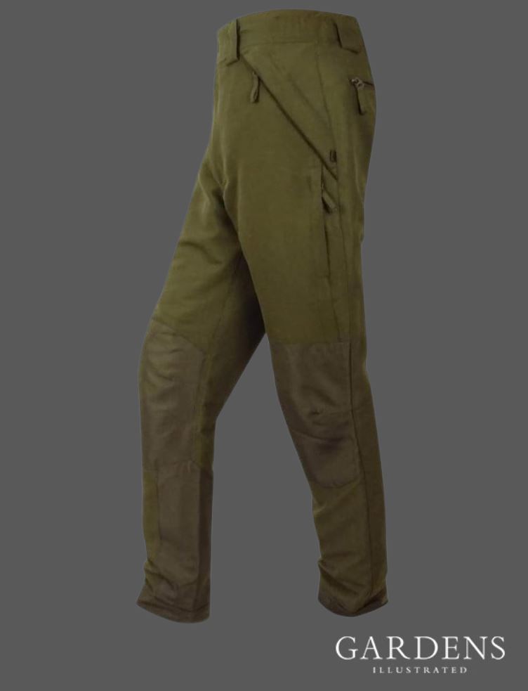 Kincraig Waterproof Trousers on a grey background