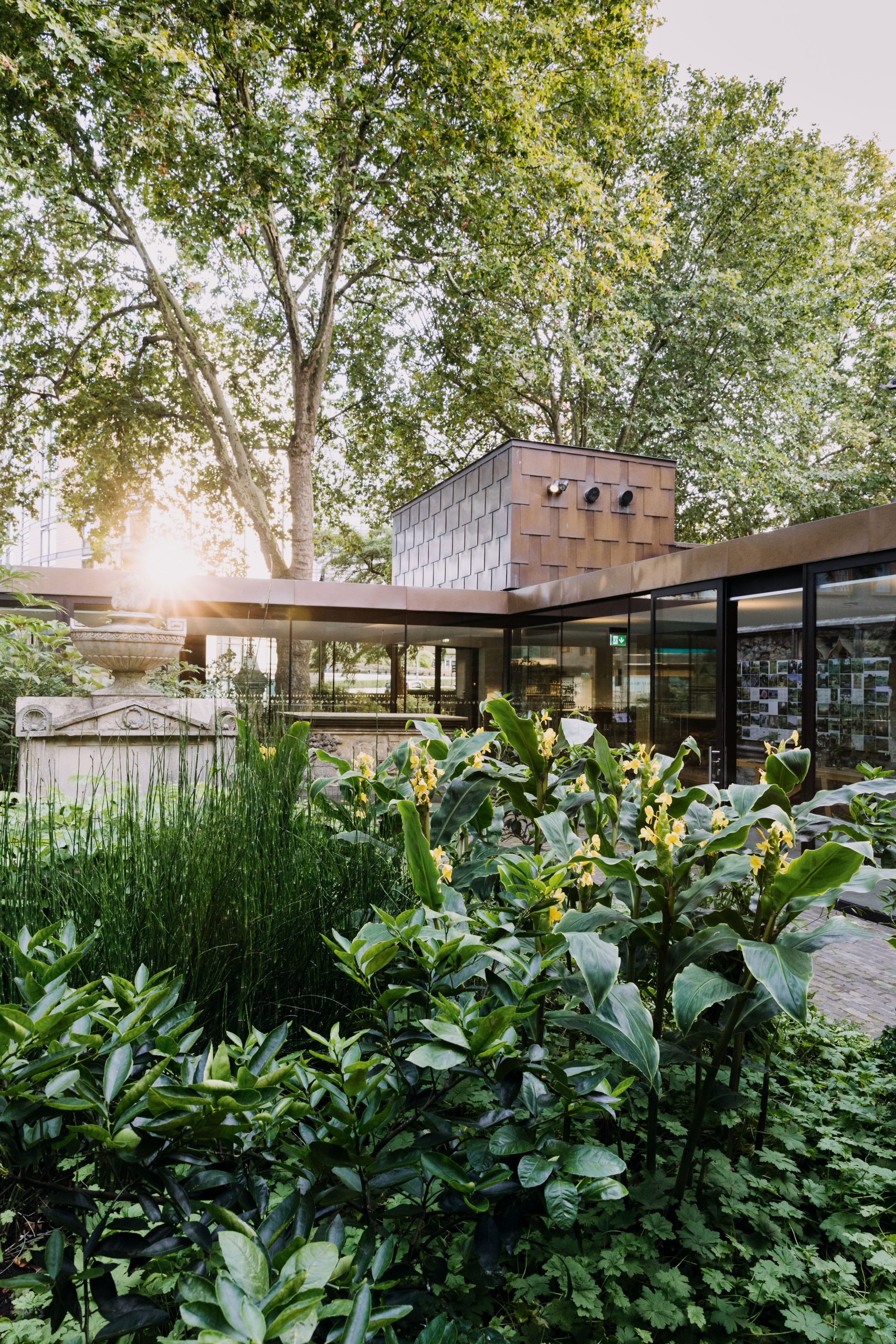 The Garden Museum courtyard garden