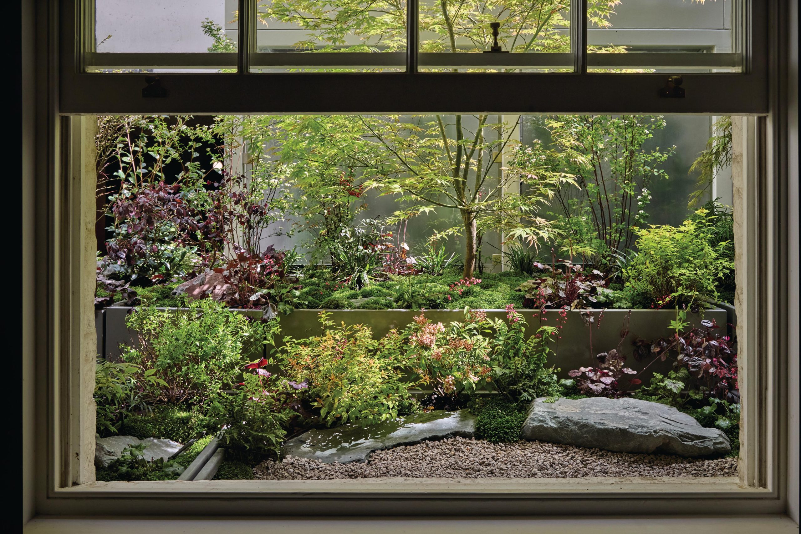 Japanese style garden
