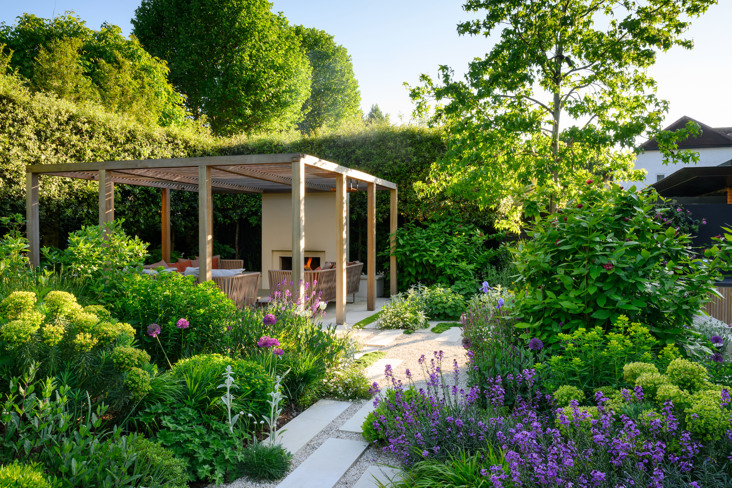 Garden by Tomoko Kawauchi MSGLD at Charlotte Rowe Garden Design.