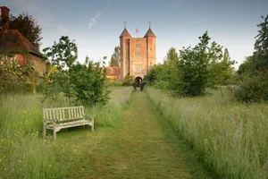 The Tower seen from the Orchard. The Tower seen from the Orchard.