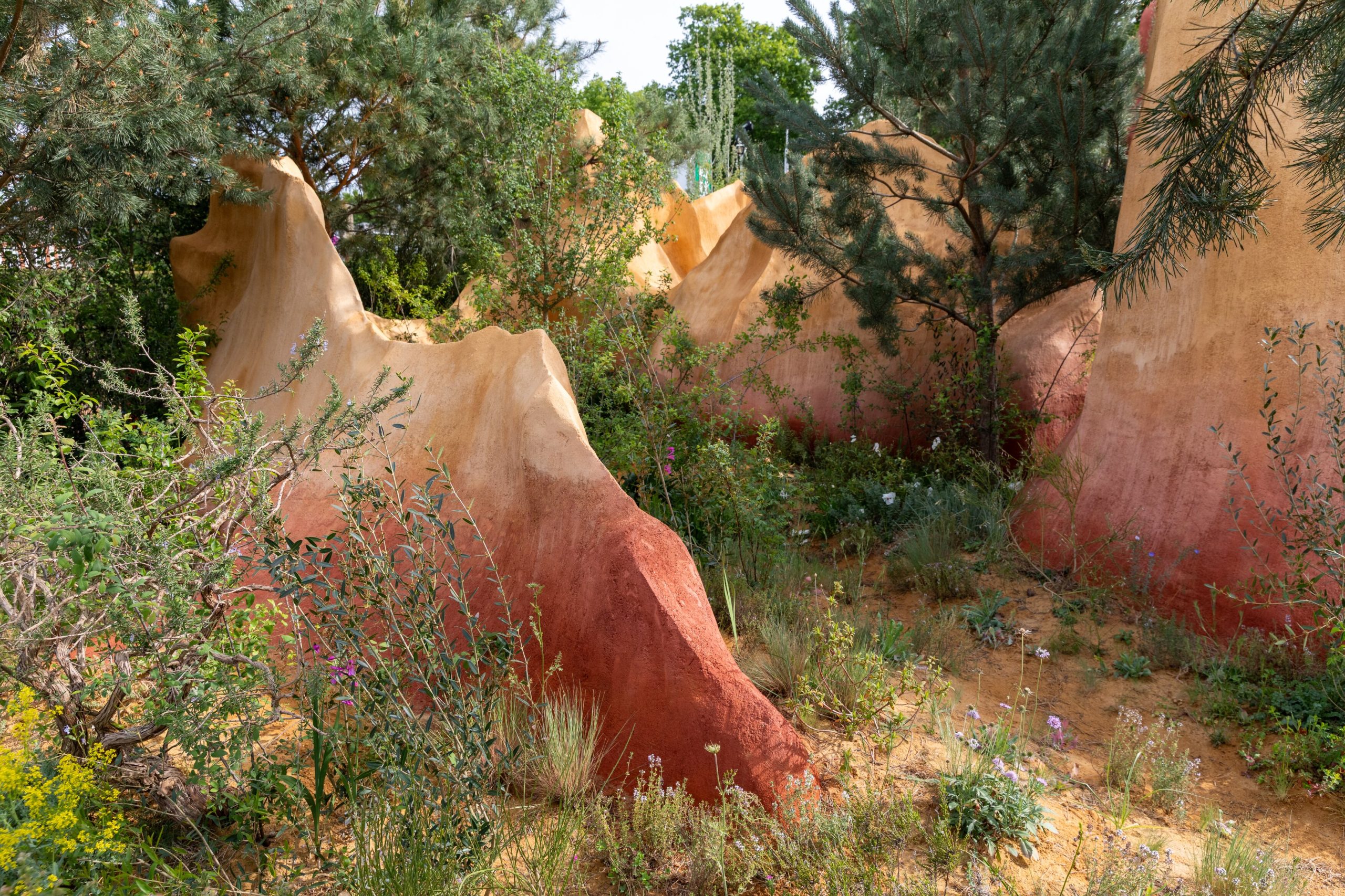 The Project Giving Back Garden. Designed by James Basson. Feature Garden. RHS Chelsea Flower Show 2026.