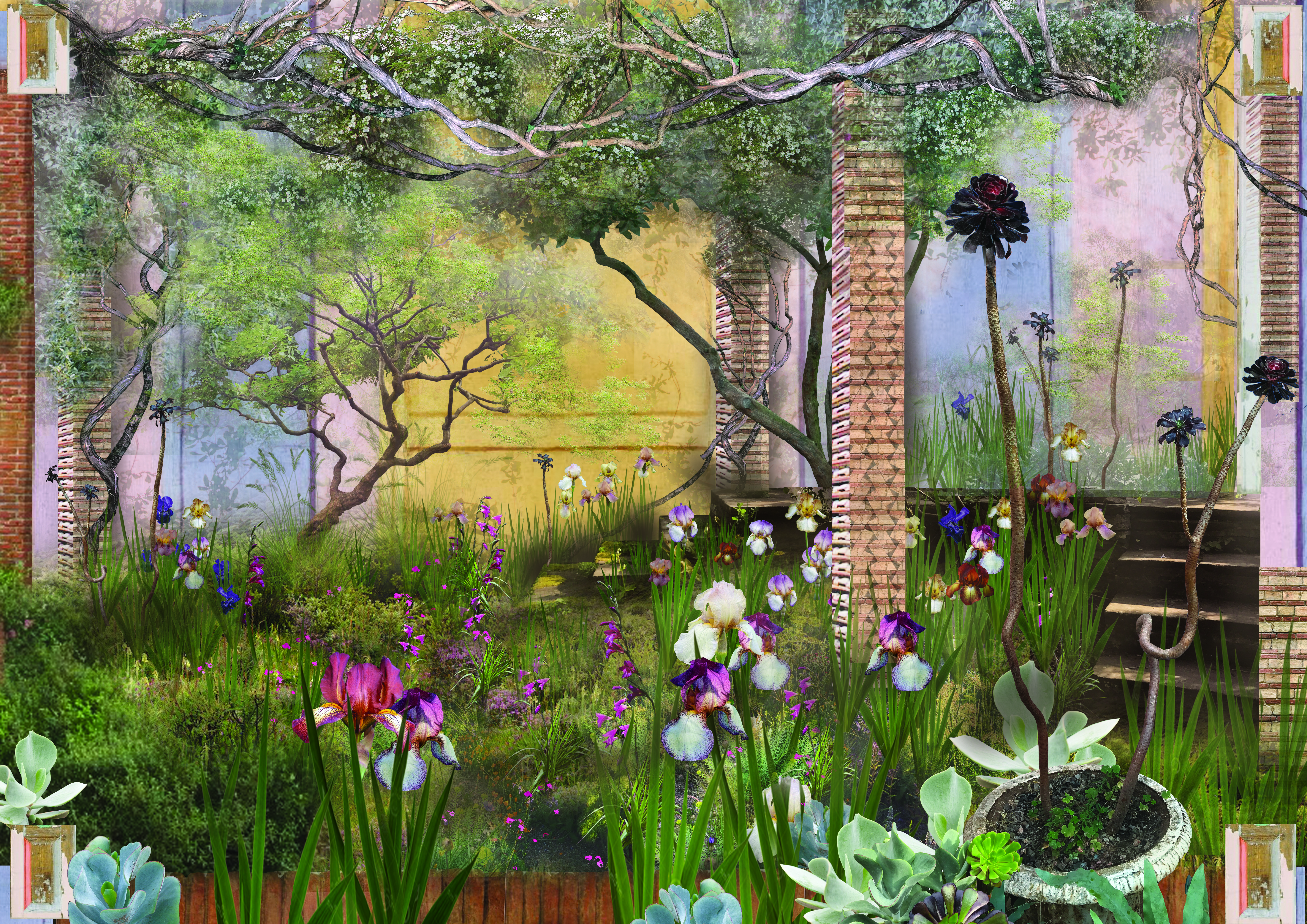 The Nurture Landscapes Garden, designed by Sarah Price for Chelsea Flower Show 2023