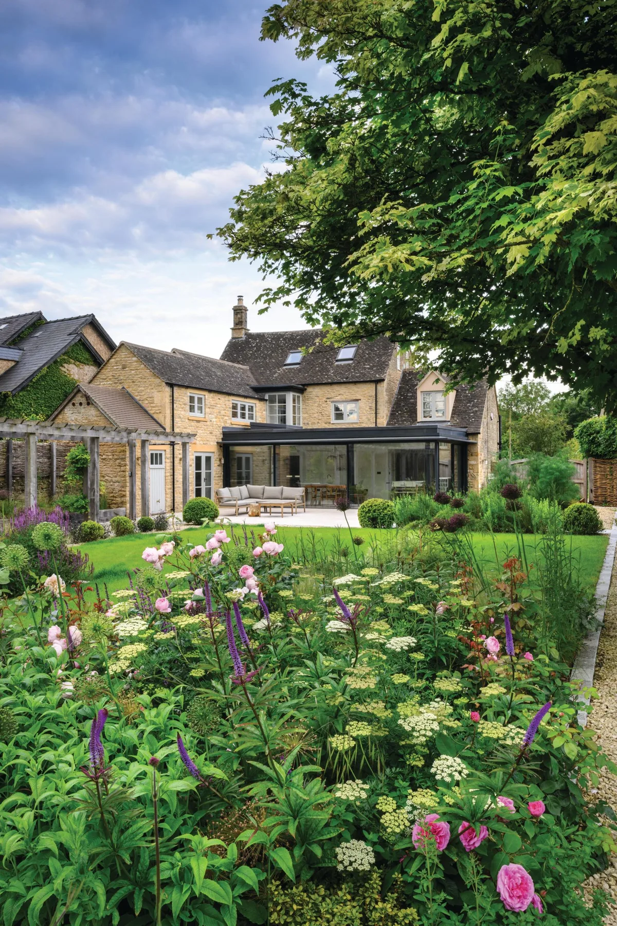 House and garden