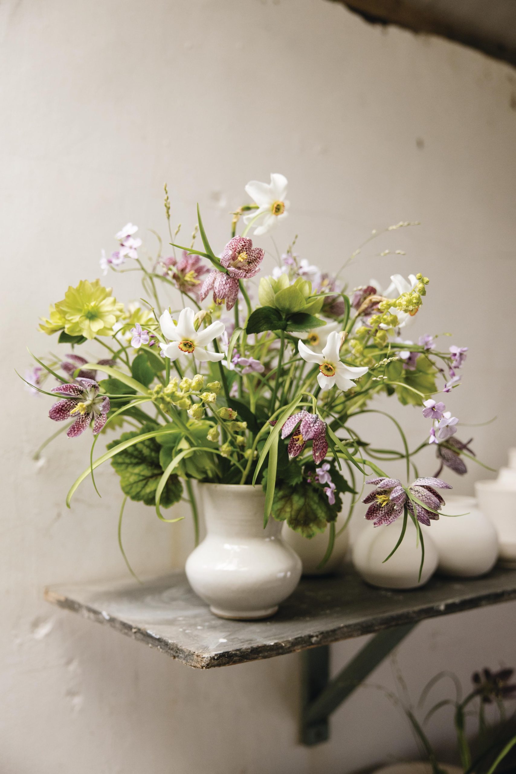 Green and gorgeous pottery created by Rachel Siegfried
