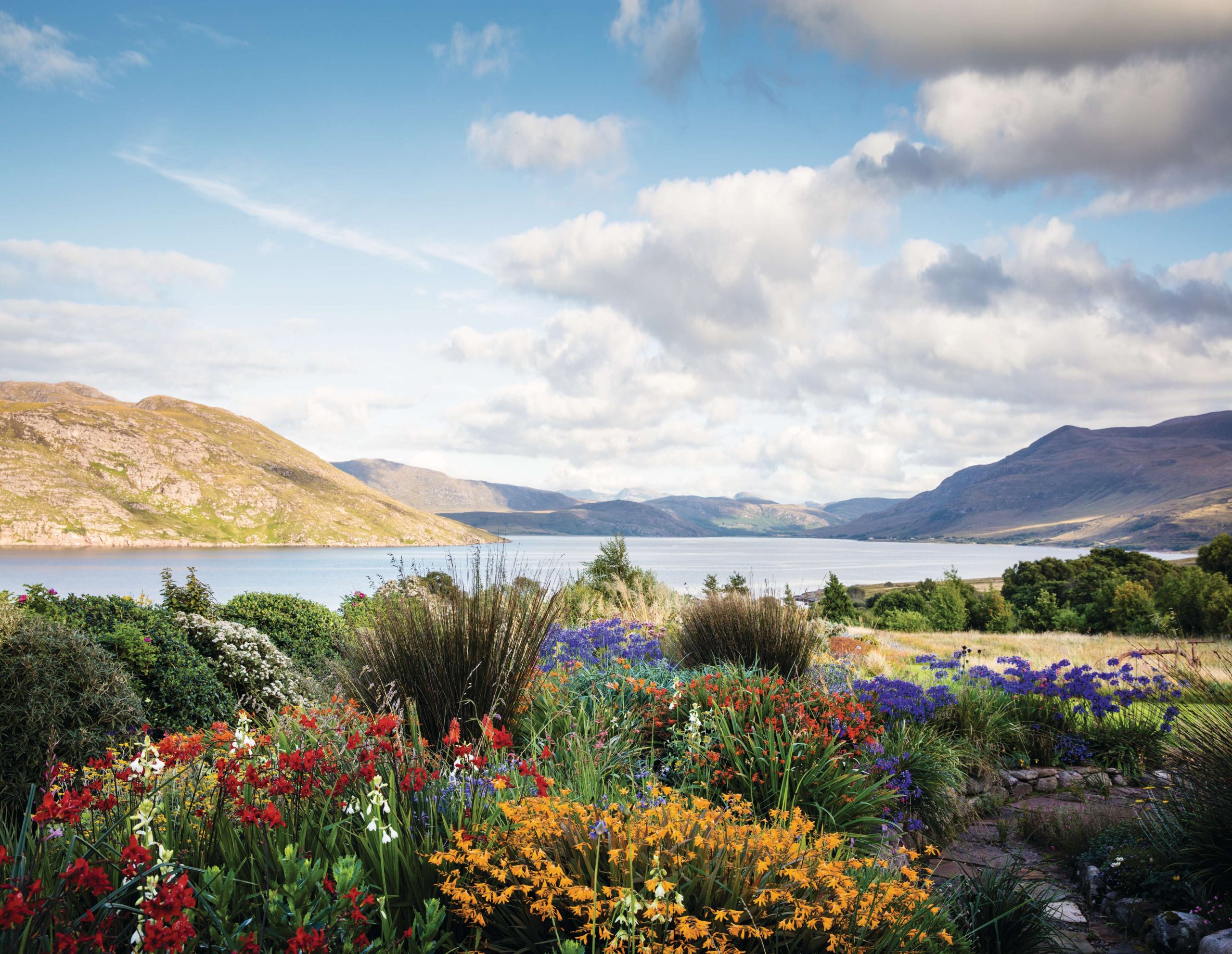 Durnamuck garden in Scotland