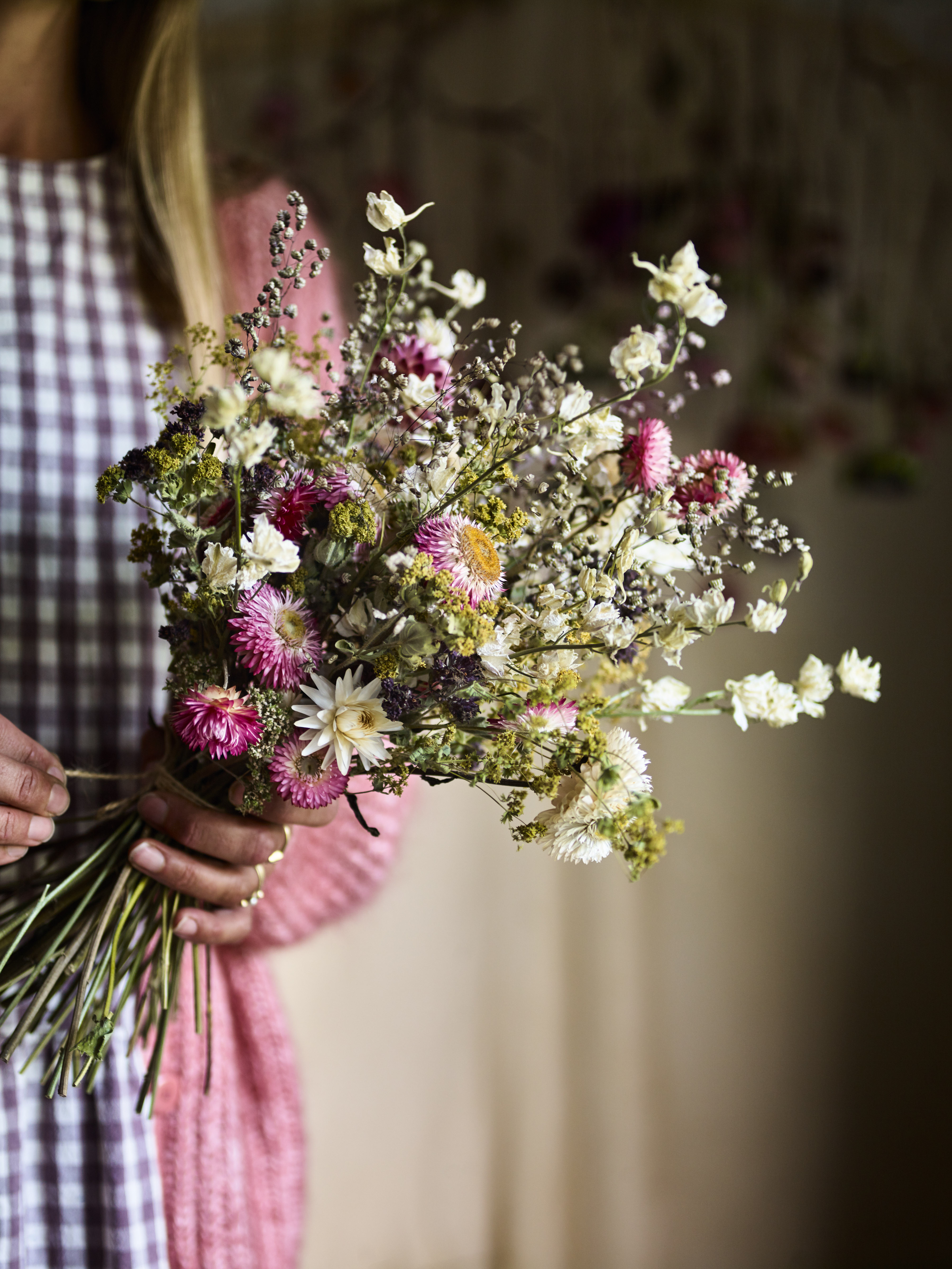 Dried flower bouquet from Bex Partridge